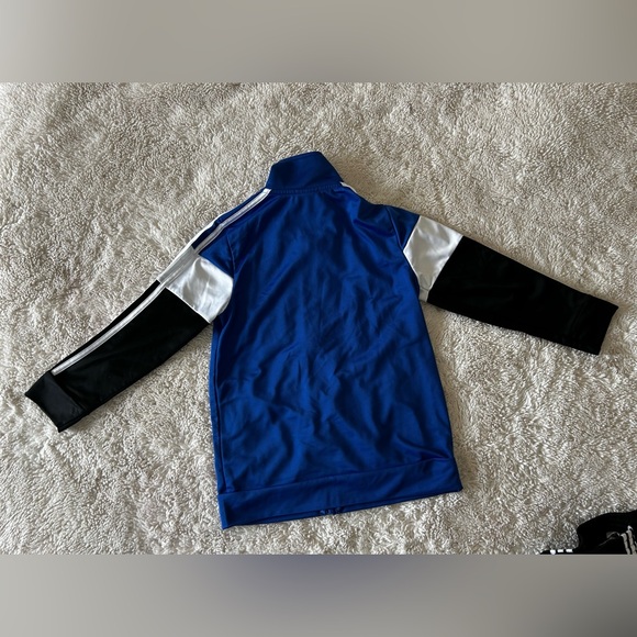 (2) Adidas Kids Blue and Black Tracksuit Sets Size 7 EUC - Picture 10 of 13